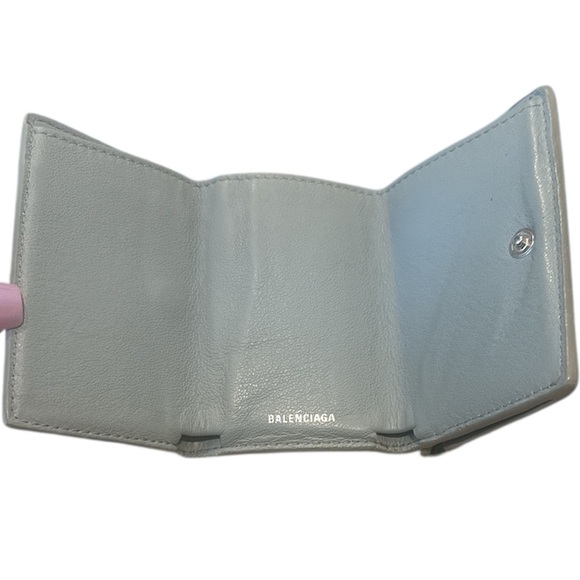 Balenciaga Papier Mini Wallet in Blue - Picture 10 of 10